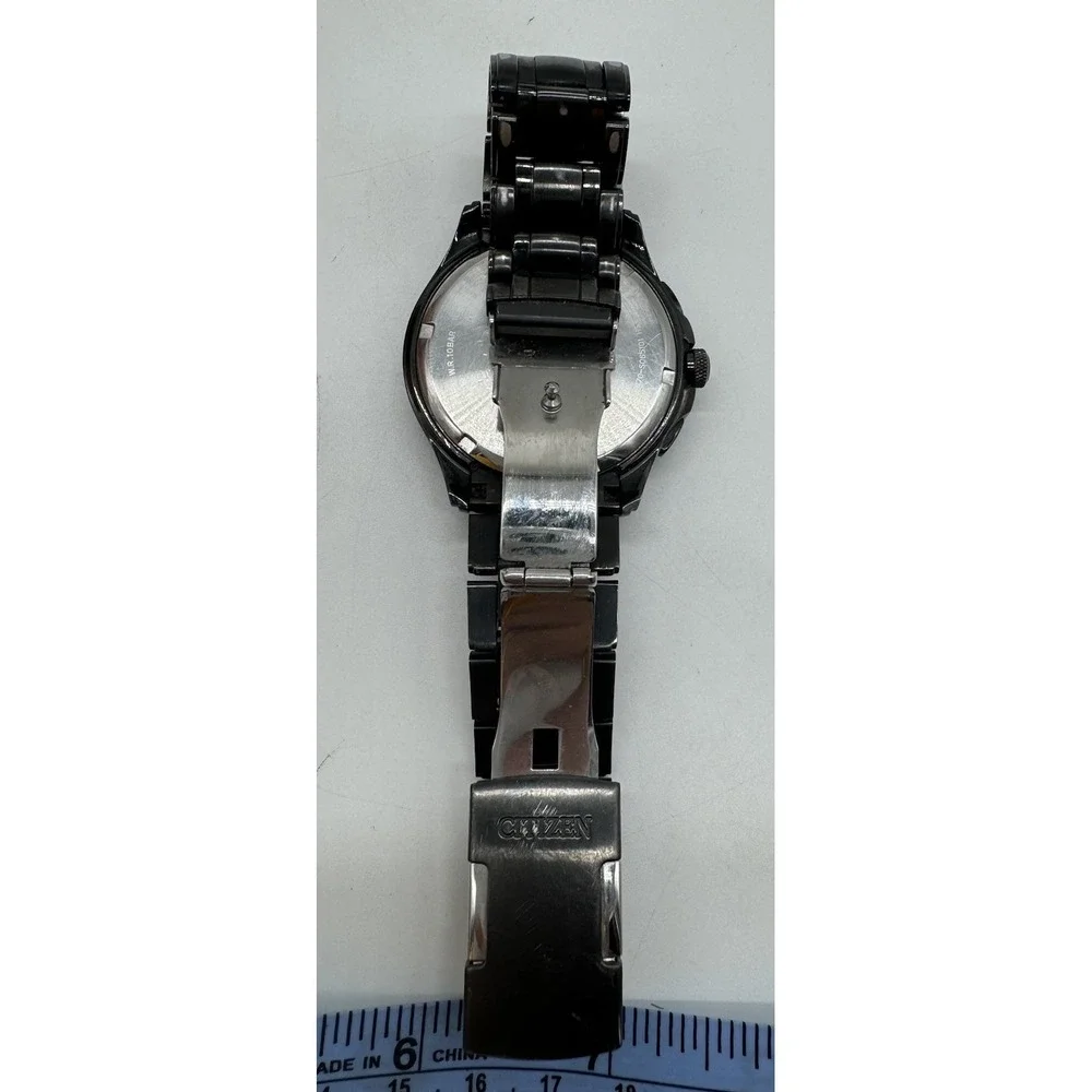 Citizen Eco-Drive Perpetual Calendar Black Ion-Plated Watch BL8005-77E GN-4W-S